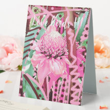 Flor tropical da vida noiva e noiva