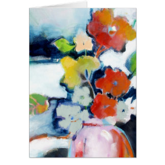 Flor Vase nº 1 Michelle Abrams - cartão