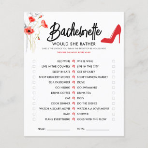 Flor Vermelho Alto Calço   Ela Preferencialmente J