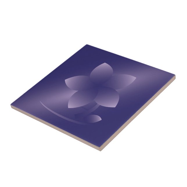 Flor violeta (Lateral)