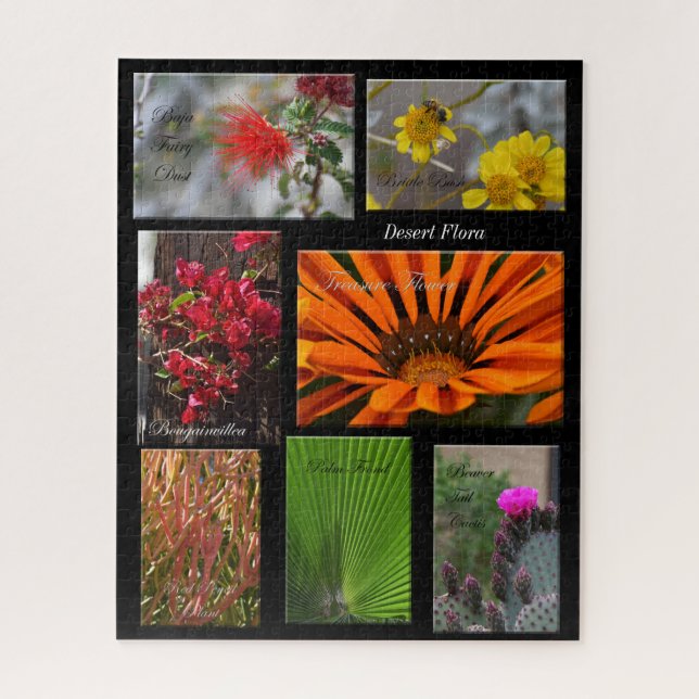 Flora do Deserto Quebra-cabeça (Vertical)