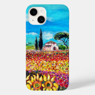 FLORA NA TÚSCULA/Campos, papagaios e girassóis