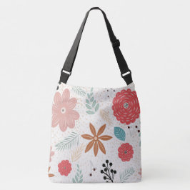 Flora Patterned Cross-Body Tote Bag