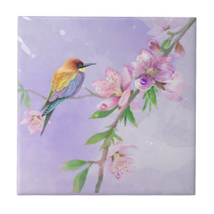 Flora Roxa e Fauna Arte Botânica