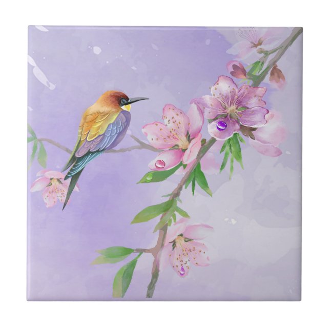 Flora Roxa e Fauna Arte Botânica (Frente)