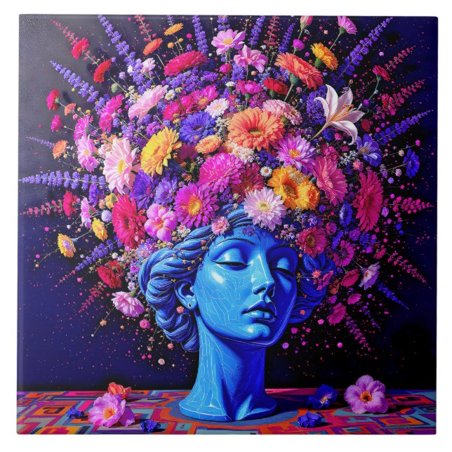 "Floração da Eternidade" – Um Retrato Surreal Colo (Frente)