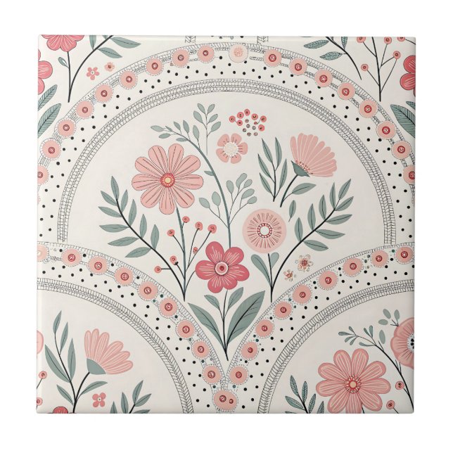 Florais Botânicos Boho Vintage (Frente)