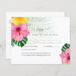 Florais de Casamento de Praia Tropical de Paraíso 