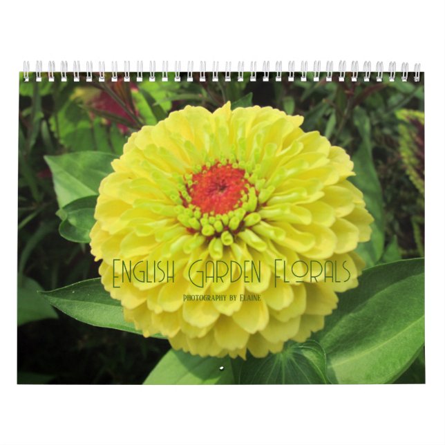 Florais do Jardim Inglês 2024 Calendário (Capa)