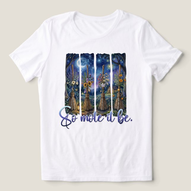 Florais Mágicos e Caprichosos Assim Seja Celestial (Design frontal)