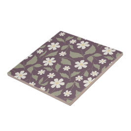 Florais Vintage para Casa Moderna Sage e Ameixa