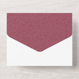 Floral All in One Burgundy Weditation