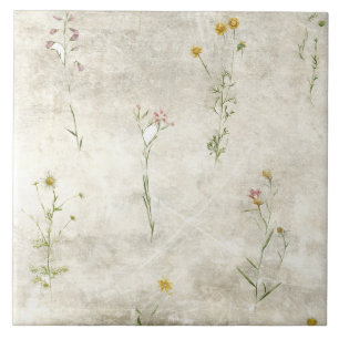 Floral Aquarela Rústica