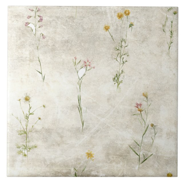 Floral Aquarela Rústica (Frente)