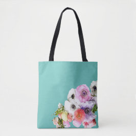 Floral Art Tote Bag