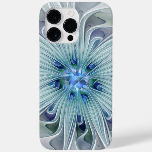 Floral Beauty Abstrato Modern Blue Pastel Flower