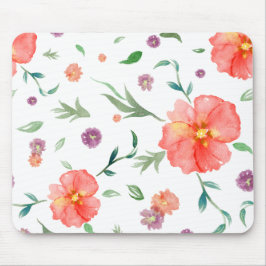 Floral Bloom Mouse Pad - Presente Artístico para E