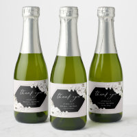 Floral Boêmia Elegante Obrigada Vinho Estimulante 