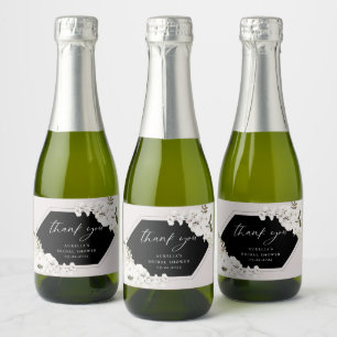 Floral Boêmia Elegante Obrigada Vinho Estimulante 