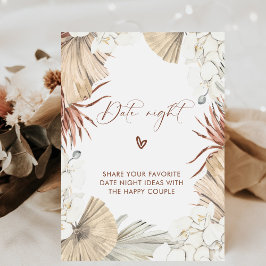 Floral Boho Elegante Data Ideologia Noite Sinal