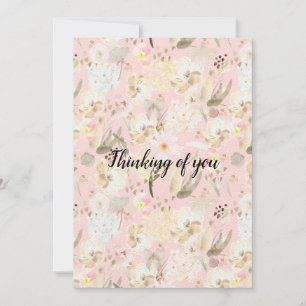 Floral Branco-Rosa-Blush