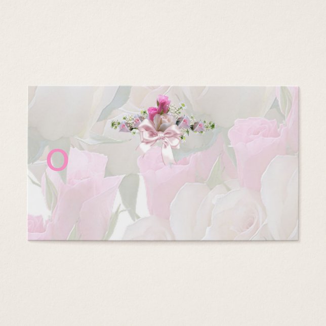 Floral Branco Rosa Bonito (Frente)
