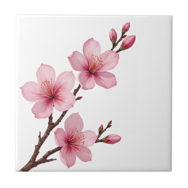 Floral Cherry Blossoms (Sakura) (Frente)