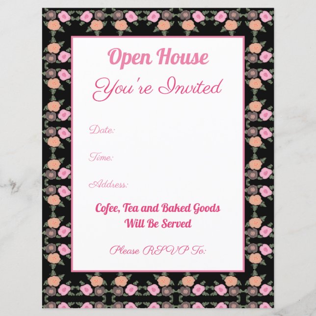 Floral com Bkack (Frente)