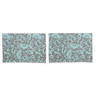 Floral/Cor damasco