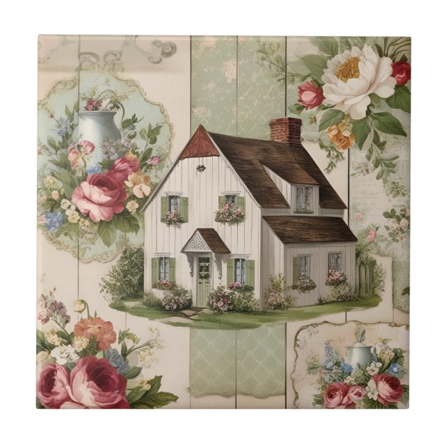 Floral Cottage Vintage  (Frente)