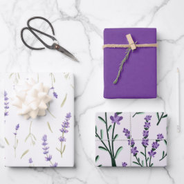 Floral de Lavanda Elegante