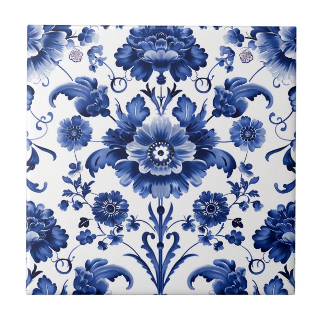 Floral Delft Blue (Frente)