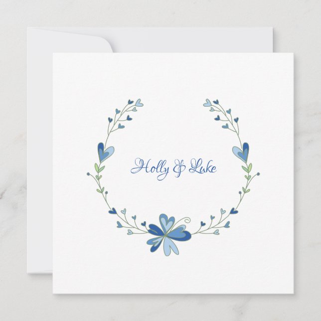 Floral Design in Blue for a Spring Outdoor Event (Frente)