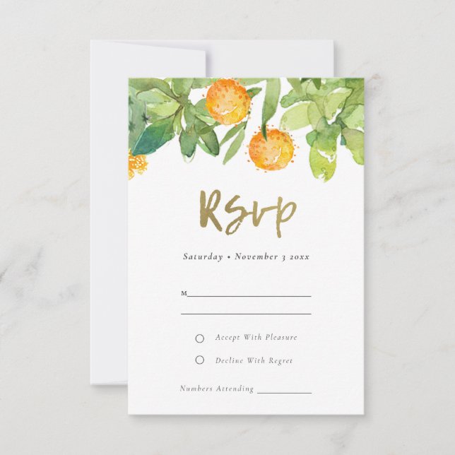 FLORAL DO CACTUS FLORAL GARDEN WATERCOLOR RSVP (Frente)