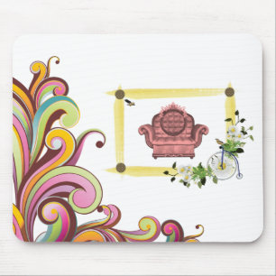 Floral do Mousepad