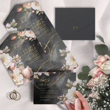 Floral Drama Wedding Charcarboneto ID1022