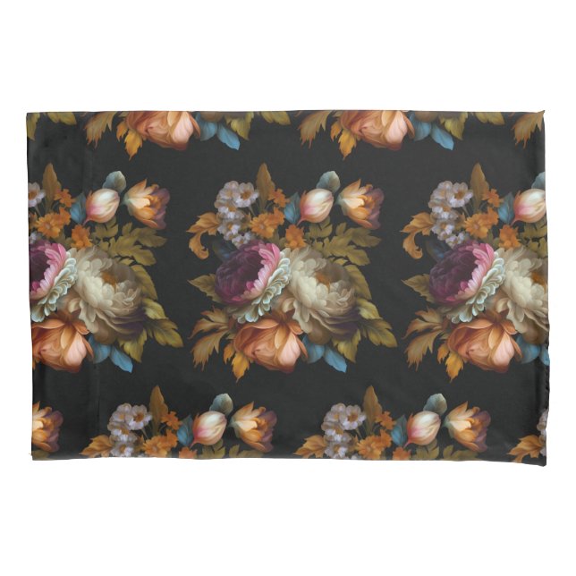 Floral Dramático "Mundo Antigo" Romântico (Frente)