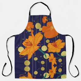 floral e azul