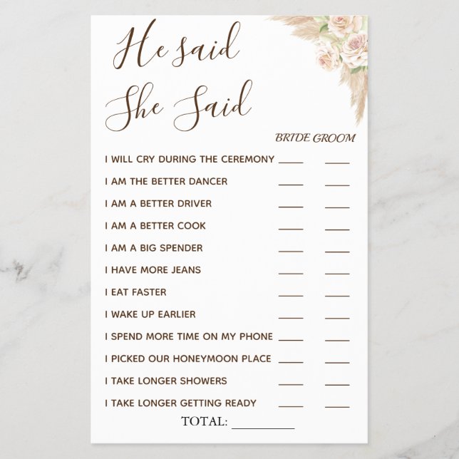 Floral Ele disse que disse que tinha um cartão de  (Frente)