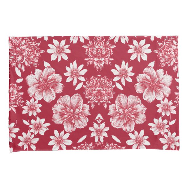 Floral Elegance Pillowcase (Frente-Direita)