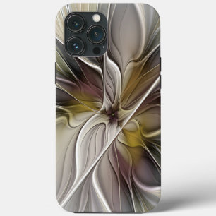 Floral Fractal, Fantasia Flor com Cores da Terra