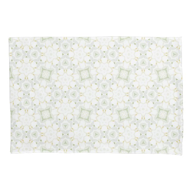 Floral Geométrico Neutro Suave (Frente)