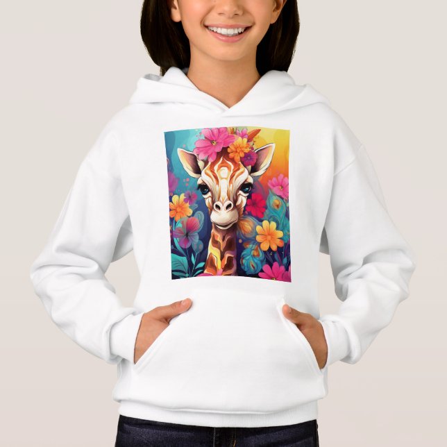 Floral Girafa Portrait- 9320 (Frente)