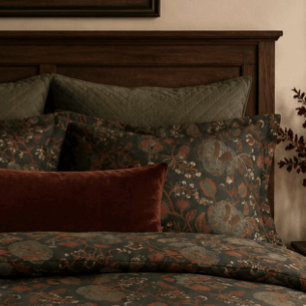 Floral Gótico Cottage Vintage Sombrio