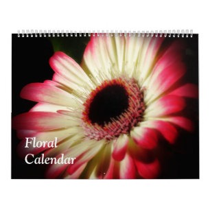 Floral - grande calendário