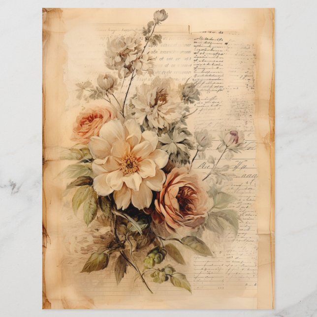 Floral Grunge 6 AIda (Verso)