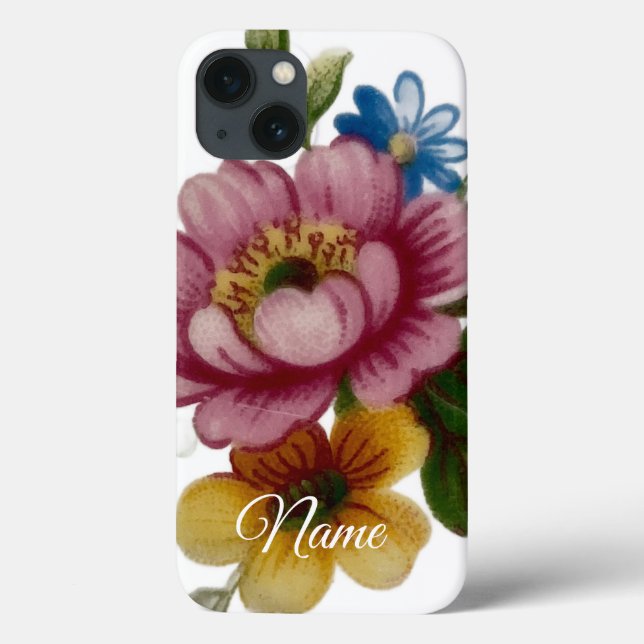 Floral Inspirado em Porcelana (Verso)