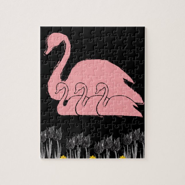 Floral Jigsee Quebra-cabeça (Vertical)