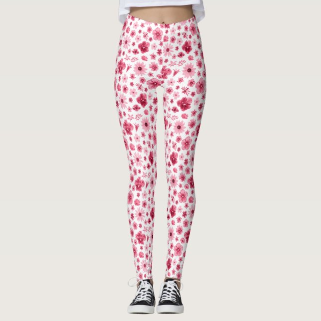 Floral leggings (Frente)