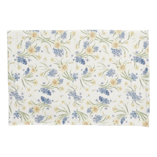 Floral Leve Queda III Pillowcase - Queda Floral (Frente)